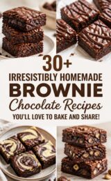 30+ Irresistibly Homemade Brownie Chocolate Recipes You’ll Love to Bake and Share! brownie-ccccc-26224