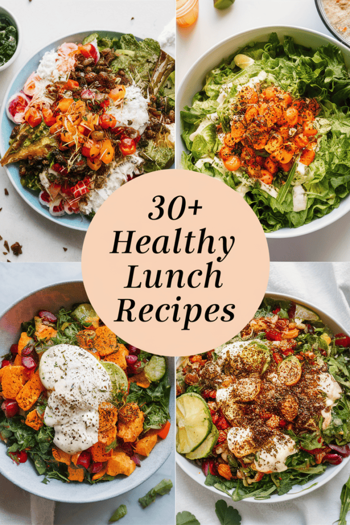 30 Simple Healthy Lunch Recipes To Whip Up For A Delicious Midday