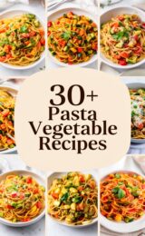 30+ Easy Pasta Vegetable Recipes You'll Love to Make Tonight! pasta-vegetable-recipes-ccccc-45833