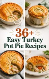 36+ Quick and Easy Turkey Pot Pie Recipes You’ll Love to Make Tonight! turkey-pot-pie-ccccc-15778