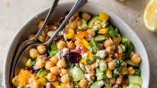 15-Minute Mediterranean Chickpea Salad