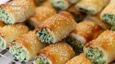 2 Cheese & Spinach Sausage Rolls