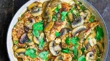 20-Minute Skillet Mushroom Chicken