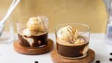 Affogato al caffè