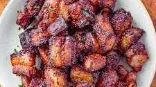 Air Fryer Pork Belly Bites