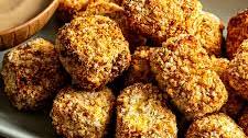 Air Fryer Tofu Nuggets With Honey-Mustard Sauce