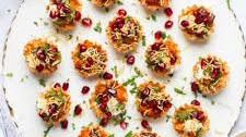 Aloo Chaat in Phyllo Shells