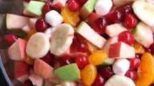 Apple Cranberry Fruit Salad