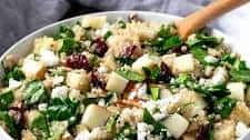 Apple Cranberry Quinoa Salad