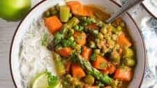 Asparagus Coconut Curry