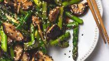 Asparagus Mushroom Stir Fry