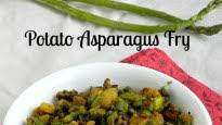Asparagus Potato Fry / Asparagus Recipe Indian Style