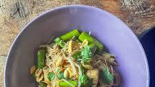 Asparagus and Tofu Pad Thai