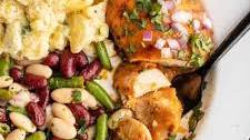 BBQ Cheddar Baked Chicken