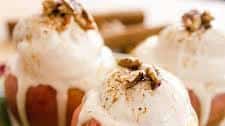 Baked Apple Cinnamon Sundaes