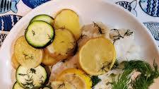 Baked Cod with Lemon and Dill
