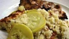 Baked Couscous With Summer Squash