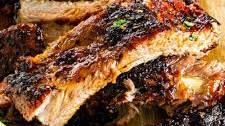 Baked Honey Glazed Pork Ribs