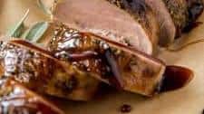 Balsamic Glazed Pork Tenderloin