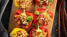 Barley Stuffed Peppers