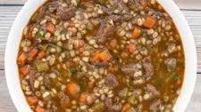 Beef Barley Soup Recipe