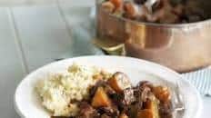 Beef & Guinness stew with carrots
