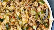 Beef Rice Zucchini Skillet