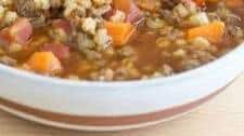 Beef and Farro Soup Recipe