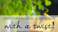 Best Homemade Guacamole with a Twist!
