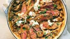 Best ever beef stroganoff