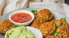 Black Bean Sweet Potato Balls