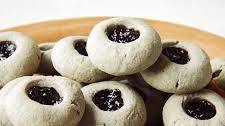 Blue Corn Thumbprint Cookies