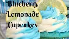 Blueberry Lemonade Cupcakes