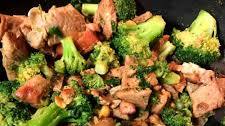 Broccoli, Quinoa and Pork Stir Fry