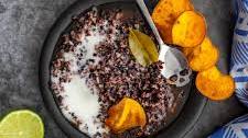 Bubur ketan hitam - Indonesian black rice porridge from Indorock