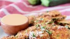 Buffalo Zucchini Chips
