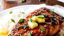 Caramelized Asian BBQ Salmon