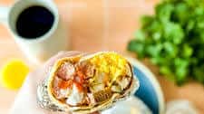 Carne Asada Breakfast Burrito