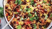 Casserole de quinoa à la mexicaine