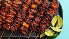 Charcoal-Grilled Al Pastor Skewers Recipe