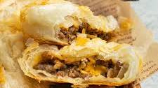 Cheeseburger Puff Pastry Bites