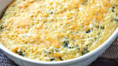 Cheesy Baked Quinoa and Spinach