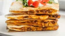 Cheesy Ground Beef Quesadilla Recipe