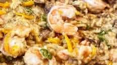 Cheesy Shrimp and Rice
