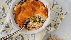 Chicken Broccoli and Barley Casserole