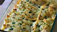 Chicken Enchiladas with Green Chile Sauce (Salsa Verde)