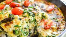 Chicken Frittata with Spinach and Feta Recipe