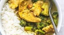Chicken and Broccoli Coconut Curry