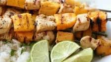Chili-lime Mango Chicken Skewers