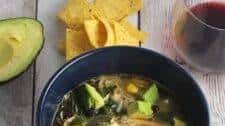 Chipotle Chicken and Black Bean Soup